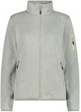 CMP Damesfleece Knit-Tech Heavy Pistacchio-Bianco L Polyester