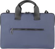 Tucano Gommo Tas MacBook 15-16 – Intern Laptopvak – Extern Vak voor Accessoires – Shopper in Rubberen Materiaal - Blauw