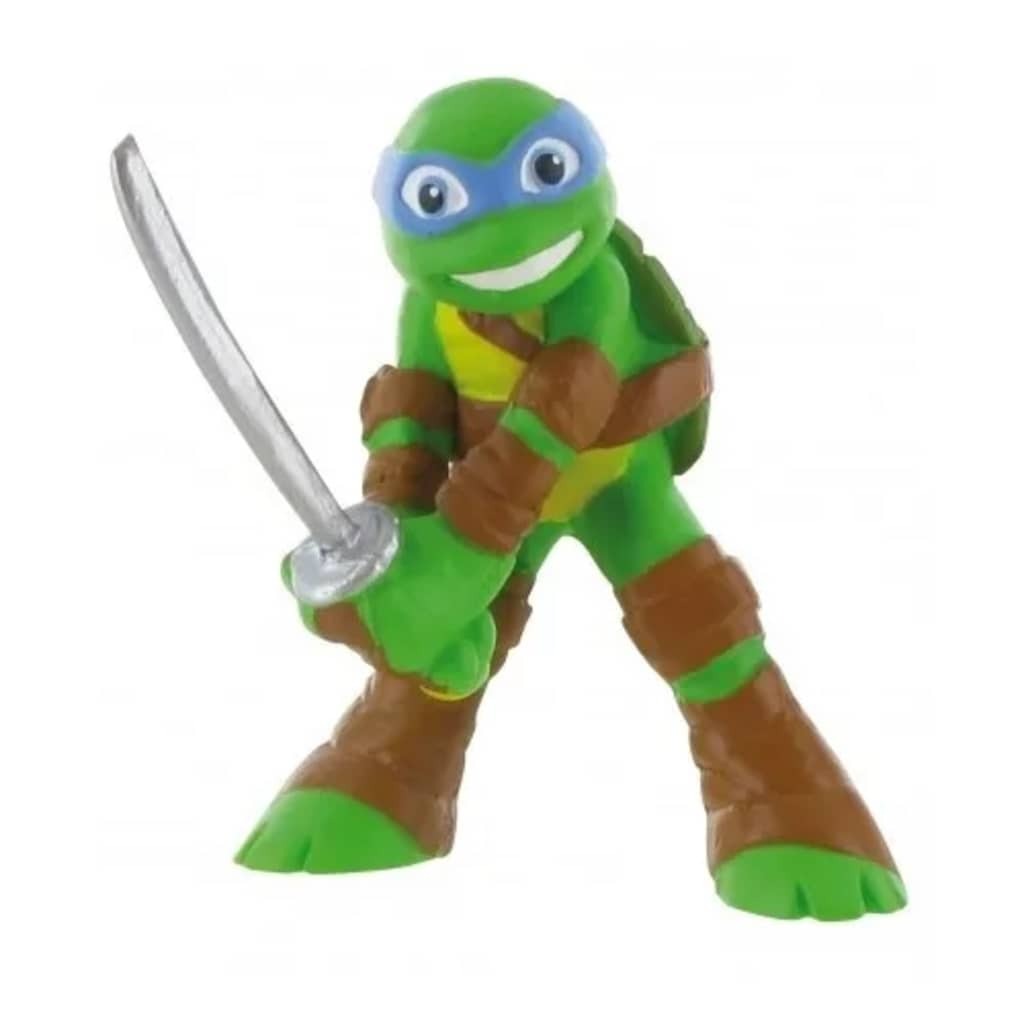 Comansi speelfiguur Ninja Turtles Leonardo 9 cm groen