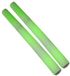 Merkloos 2x Partystaaf met groen LED licht 48 cm
