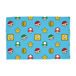 WT&T Nintendo Super Mario Mario Kart Drift Polaire Polaire Sherpa Couverture - 100 x 150 cm, Doux et Chaud