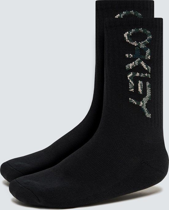 Oakley B1B Socks 2.0 (3 Pcs) - Blackout - 40/41 - Black - Men