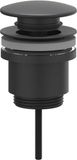 IVY Design Afvoerplug - klikwaste - Mat zwart PED
