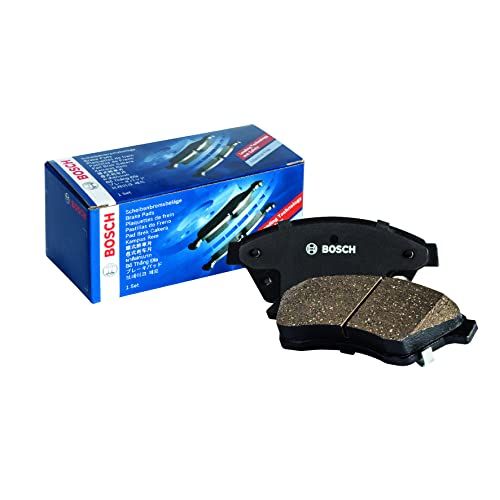 Bosch 0986494113 Jeu de 4 plaquettes de frein à disque d'origine
