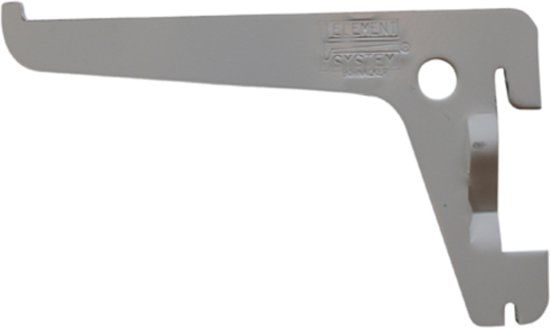 Element Pro plankdrager enkel wit 350 mm 55 kg
