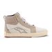 Alpinestars Ride-63 Chaussures de moto en cuir (blanc/gris)