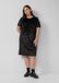 s.Oliver - Robe en velours avec paillettes - Noir - Taille 46