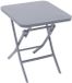 Hespéride Bijzettafel/tuin tafel Oase - metaal - grijs - 40 x 40 x 45 cm