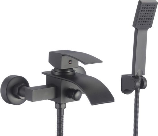Viking Choice Badkraan Waterval met Handdouche - Mat Zwart