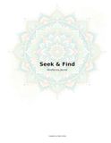 Seek & Find: A 28-Day Mindful Word Search & Gratitude Journal