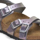 Birkenstock Sandaal Kumba Kids 1029425 Saffiano Iridescent Viola Smal