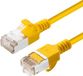 Microconnect V-FTP6A015Y-SLIM netwerkkabel Geel 1,5 m Cat6a U/FTP (STP)