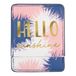 Draeger Paris Hello Sunshine Zakspiegel met blauwe hoes