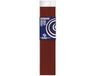 Haza Crepe papier platte vellen - 1x - bruin - 250 x 50 cm