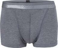 HOM HO1 boxer briefs (1-pack) - heren boxer kort met horizontale gulp - antraciet