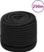 vidaXL Boottouw 16 mm 250 m polypropeen zwart