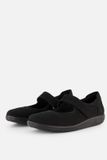 ECCO Soft 2.0 Mary-Jane Zwart Nubuck Maat 42