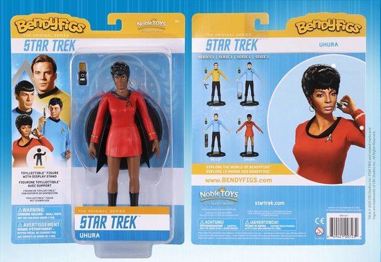 Star Trek Uhura Bendyfig Figurine - The Noble Collection - NN1501