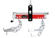 BIG RED T32100 Torin motortakel winkel kraan accessoire: staal 3 standen motorniveller met verstelbare handgreep, 3/4 ton (1,5 lbs) capaciteit, rood