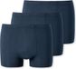 Schiesser Uncover 3-Pack Heren Boxershorts - Donkerblauw - Maat M
