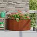Maison Exclusive - Bac à plantes rouillé 120 x 60 x 50 cm Acier résistant aux intempéries