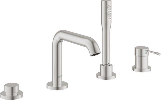 GROHE Essence New Viergats Badrandcombinatie - SuperSteel | 19578DC1