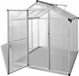 vidaXL Tuinkas 3,46 m² versterkt aluminium