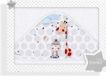 Interbaby Badcape Jungla Junior 100 cm Coton Blanc