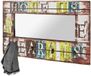 Haku Spiegel Emika met kapstokhaken 80cm - multicolor