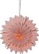 EGLO Kerstster voor binnen, papieren decoratiester om op te hangen | Raamdecoratie in roze, 3D adventssterren, wanddecoratie woonkamer, Ø 50 cm