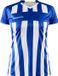 Craft Progress 2.0 Stripe Shirt Korte Mouw Dames - Royal / Wit | Maat: XL