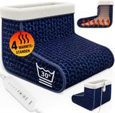 Monzana Elektrische Voetenwarmer - 4 Temperatuurstanden - Timer - Blauw