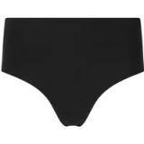 Athlecia Bikini-Hose Ally High Rise Slip Effen Zwart Polyamide/Elastaan