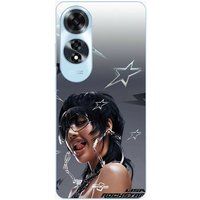 Maniacase Etui Oppo A60 Rockstar solo de Lisa Blackpink 2024