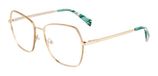 Liu Jo LJ2172 Or brillant 54/17/140 Lunettes pour femmes