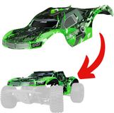 Overmax X-Hooligan Carrosserie – RC Auto Body – Vervangende Kap voor X-Hooligan – Accessoire voor RC Monster Truck – Nieuwe Look – Duurzaam & Lichtgewicht – Gemakkelijke Montage – Personaliseer je RC – Off-Road Race & Stunt Design