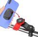 Opline LB-543 Support de téléphone Vélo, Moto & Scooter - Universel - Noir