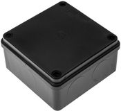 PAWBOL S-Box Serie - Opbouwdoos - 100x100x50 mm - Zwart - IP65