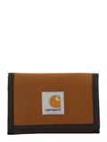 Carhartt WIP Portemonnee 'Alec' cognac / zwart / wit