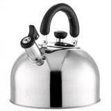 Maxcook MCH886 Bouilloire, Bouilloire en acier inoxydable 304, Sifflet épaissi, Compatible avec les plaques de cuisson à gaz et à induction, 3 L