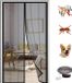 Shenzhen Haorui Industrial Technology Co., Ltd. Moustiquaire magnétique pour porte, protection contre les insectes, moustiquaire magnétique, fermeture automatique, rideau anti-moustiques pour porte de balcon et porte de terrasse, noir, 90 x 210 cm