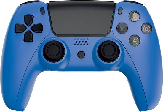 Qware PS4 Draadloze Controller - Blauw