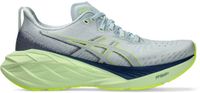 Asics Novablast 4 - Hardloopschoen - Grijs/Groen - Maat 41.5 Unisex