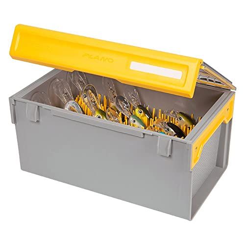 Plano Edge Master Crankbait XL Tackle Storage - Clear/Yellow