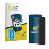 BROTECT - privacy screenprotector voor Xiaomi Redmi R70 5G - Folie Beschermfolie Blauwlichtfilter 2 Stuks