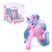 GALUPY Rainbow Unicorn Misty - eenhoorn speelfiguur met Swarovski-kristal