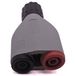 Mueller Electric BU-165-F Adaptateur BNC - Douille banane 4 mm Isolée Rouge, Noir, Gris