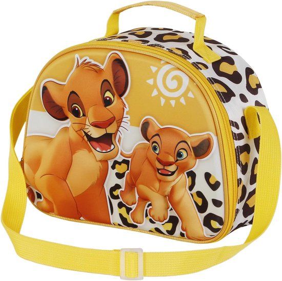 Karactermania Disney Lion King Pumba 3D Thermische Lunchtas Geel