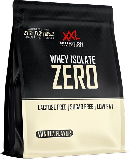 XXL Nutrition Whey Isolate Zero - Vanille - 1000g