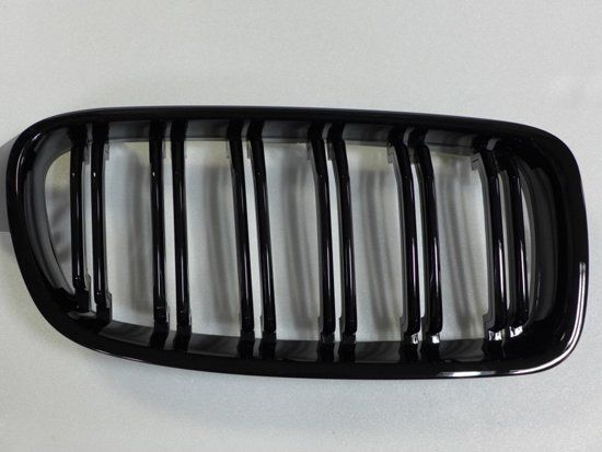 AutoStyle Glanzend zwarte Grills BMW 3-Serie F30/F31 2012-2016 'M-Style'